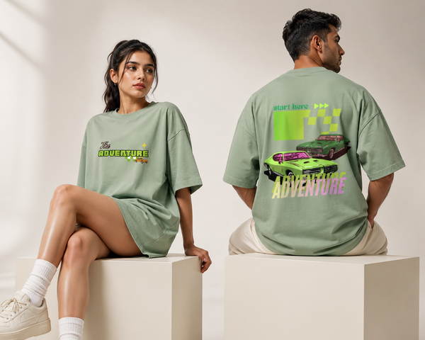 START HERE — Neon Drift Tee
