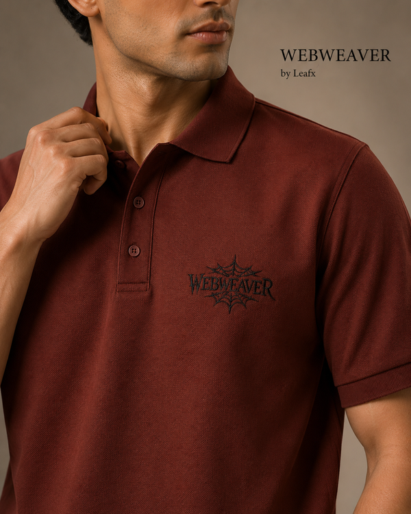 WEBWEAVER Polo | Rust Brown