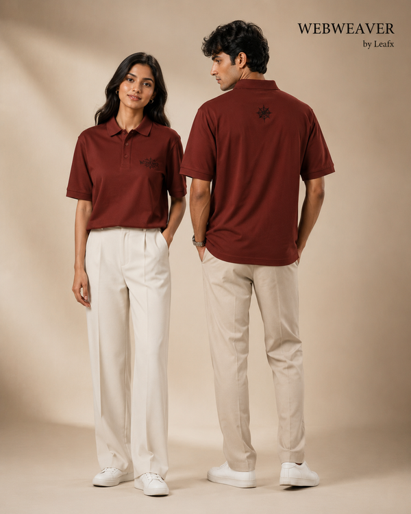 WEBWEAVER Polo | Rust Brown