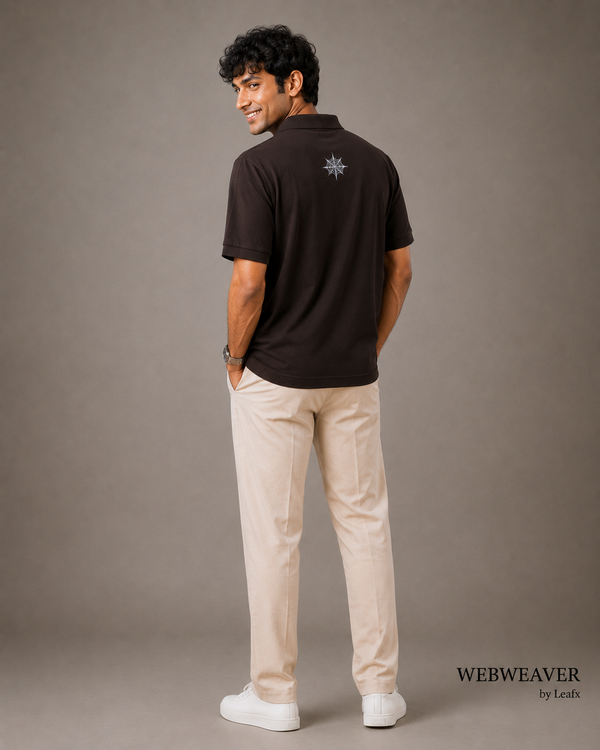 WEBWEAVER Polo | Espresso Brown