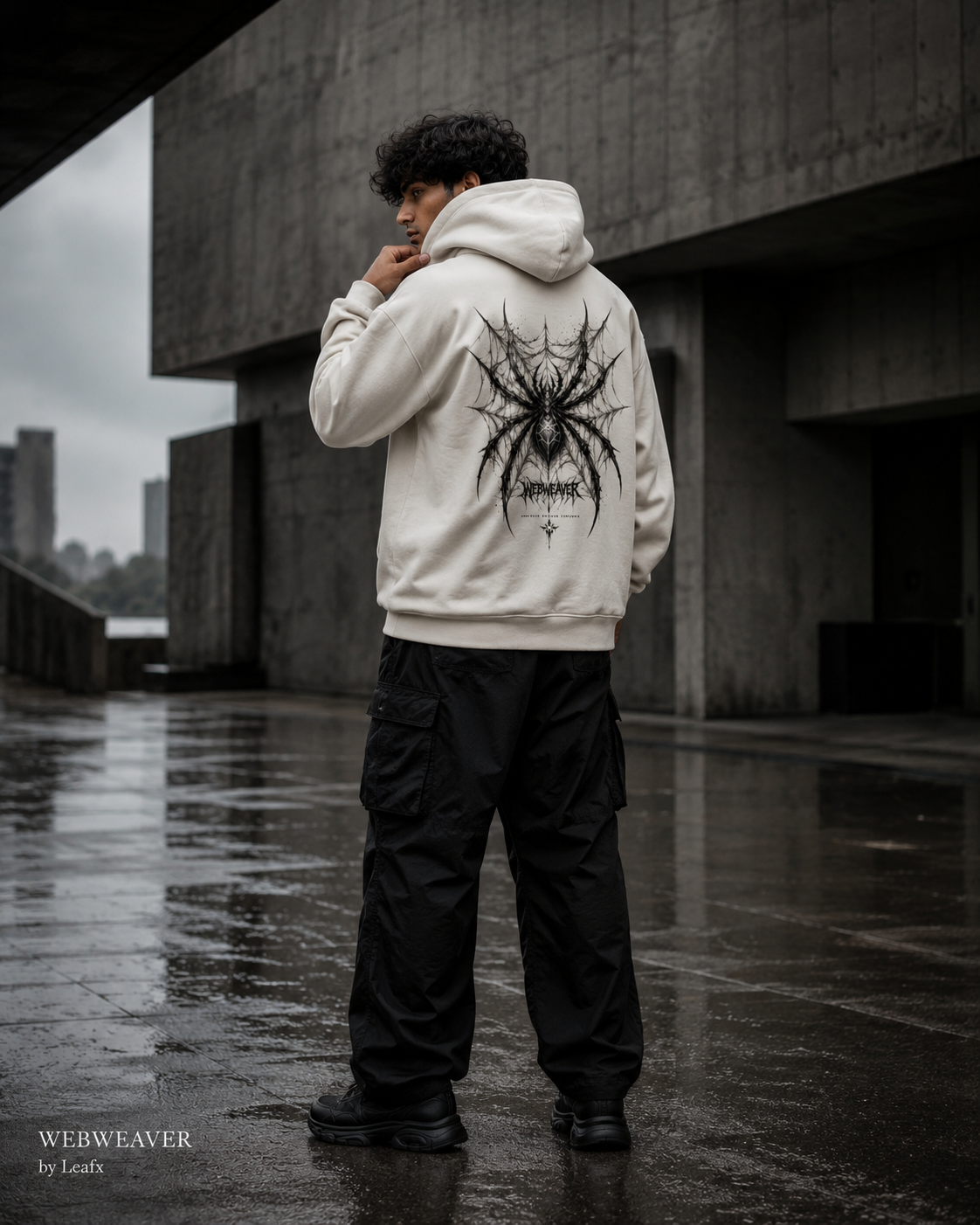WEBWEAVER Hoodie | Warm Ivory