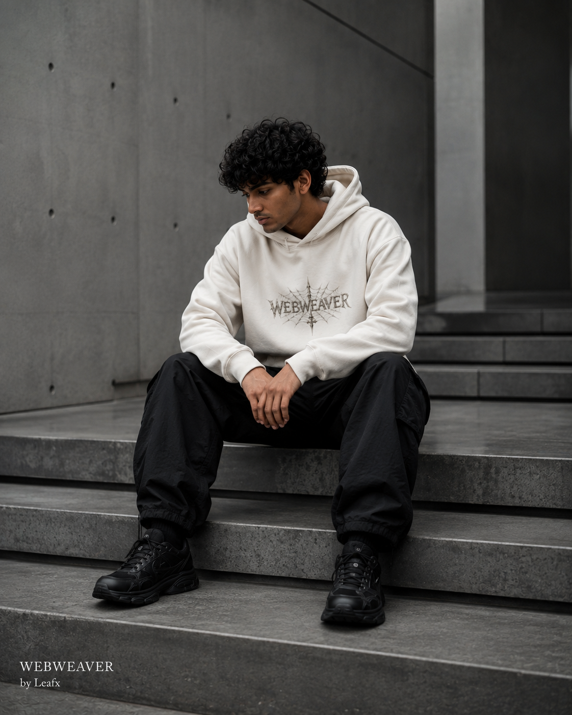 WEBWEAVER Hoodie | Warm Ivory