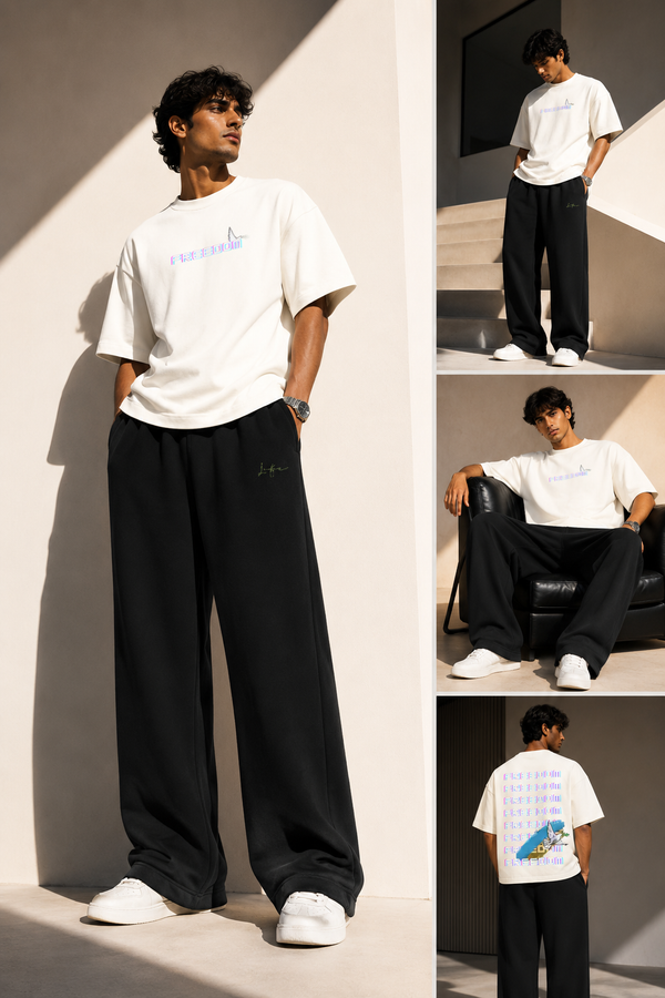 Signature Baggy Sweatpants – Matte Black
