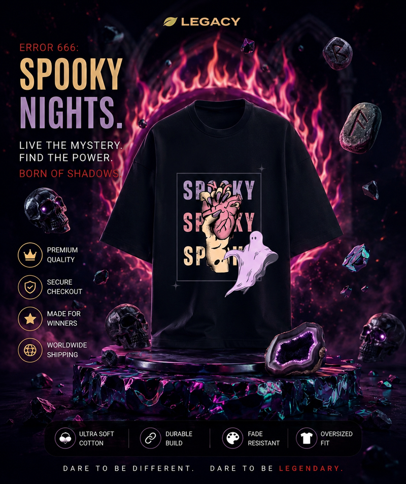SPOOKY SOUL — Midnight Echo Tee