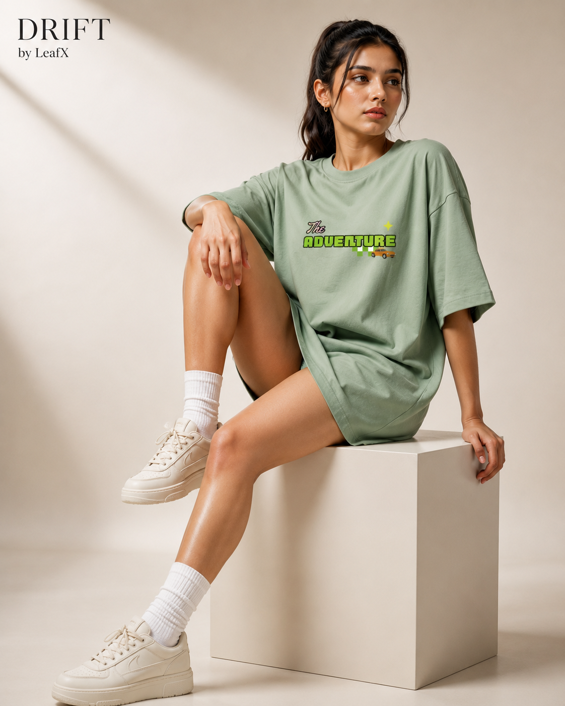 START HERE — Neon Drift Tee