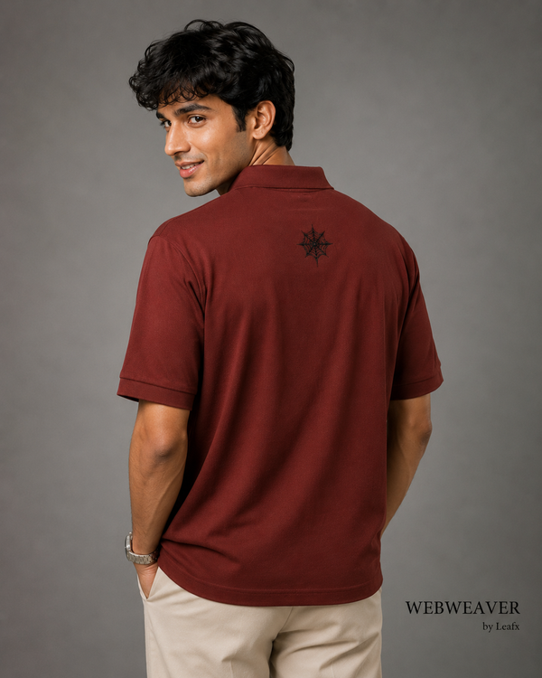 WEBWEAVER Polo | Rust Brown