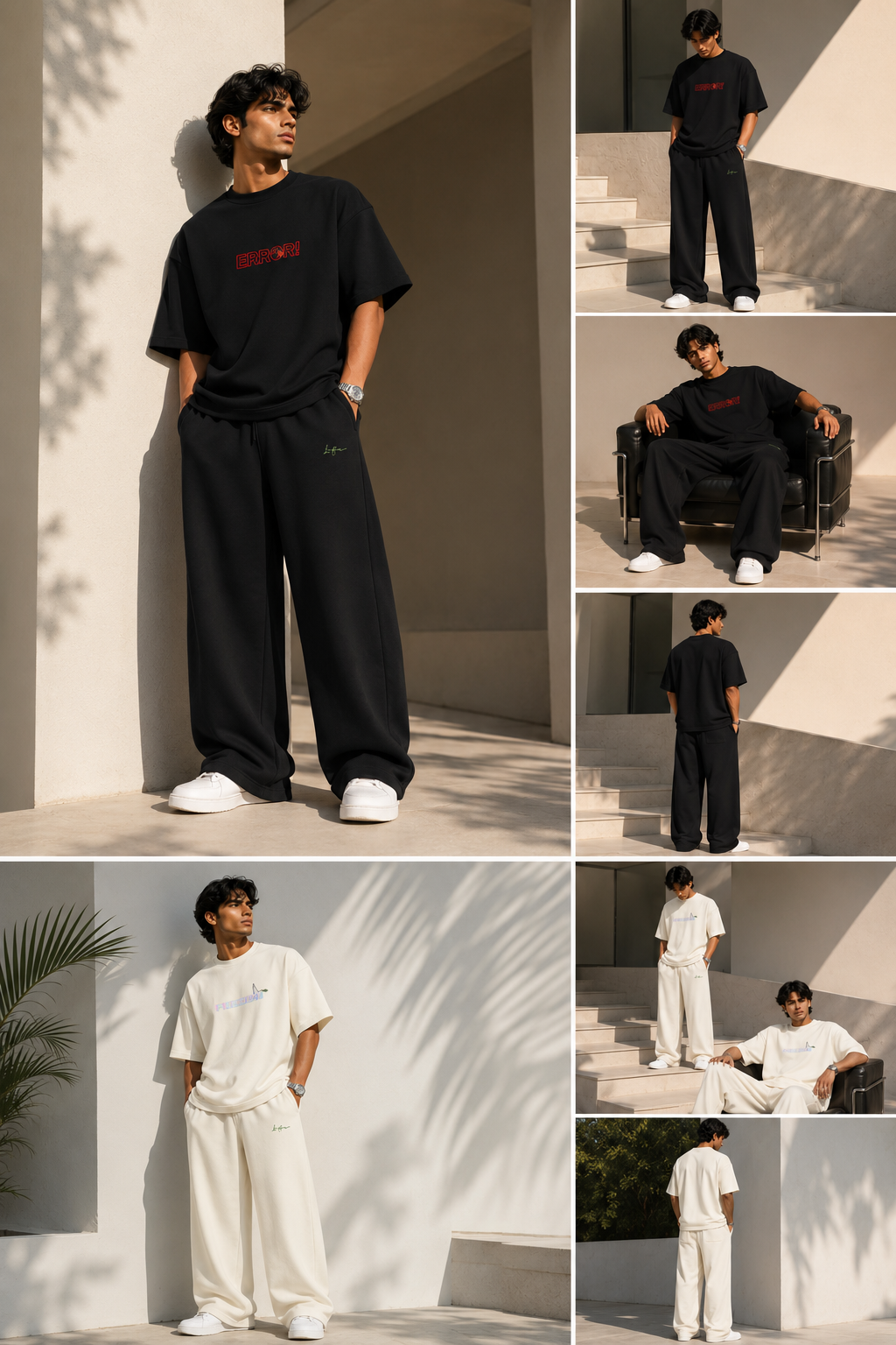 Signature Baggy Sweatpants – Matte Black
