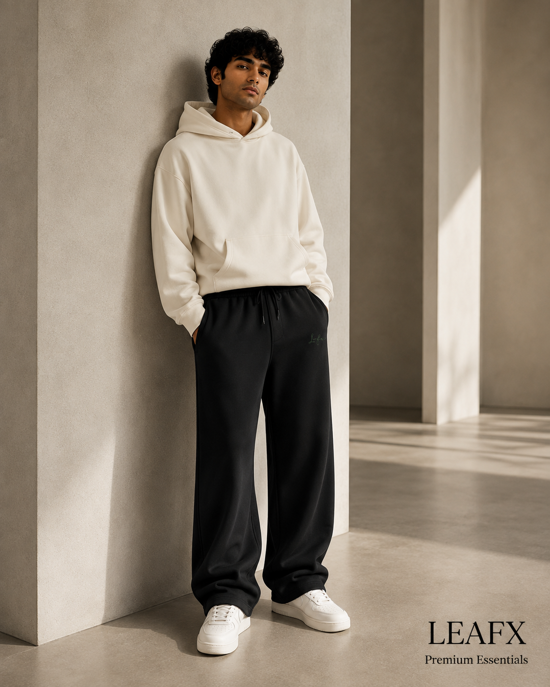Signature Baggy Sweatpants – Matte Black