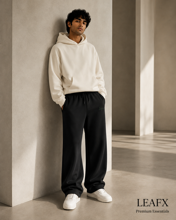 Signature Baggy Sweatpants – Matte Black